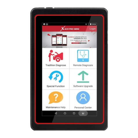 LAUNCH TECH X-431 PRO V4.0 user manual