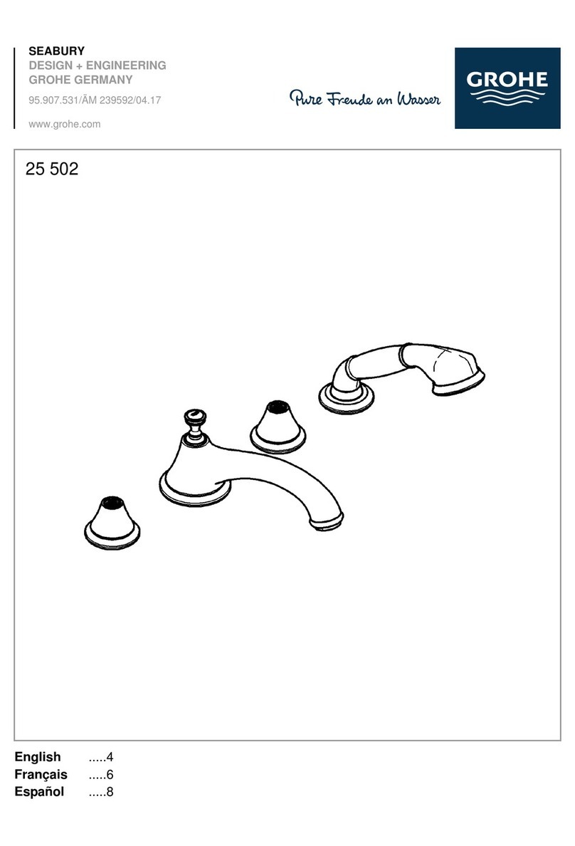 Grohe SEABURY 25 502 User manual
