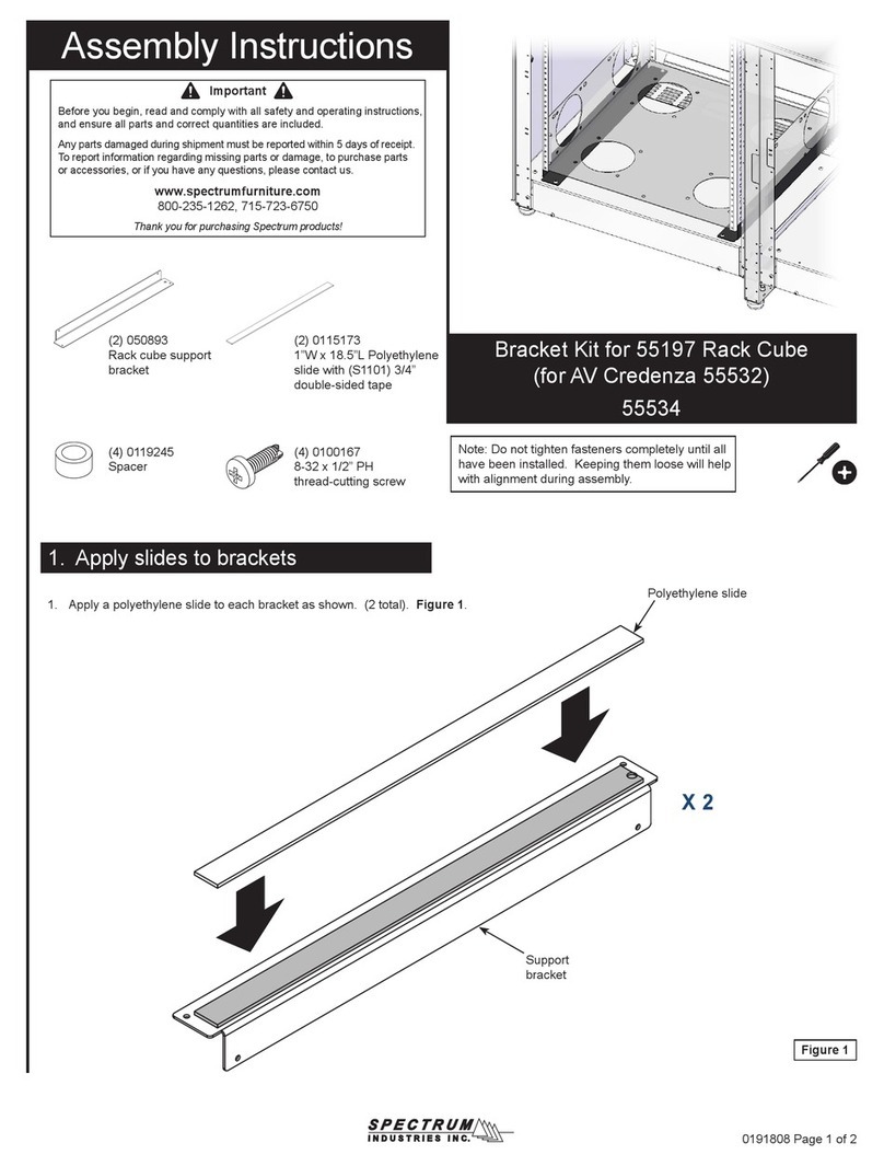 Spectrum Industries 55534 Assembly instructions
