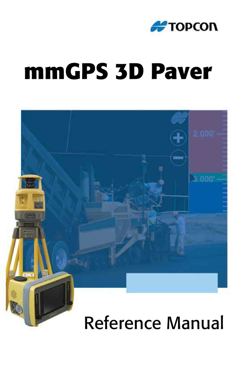 Topcon mmGPS 3D Paver Reference manual