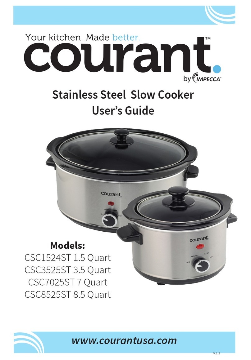 Impecca Courant CSC1524ST user guide
