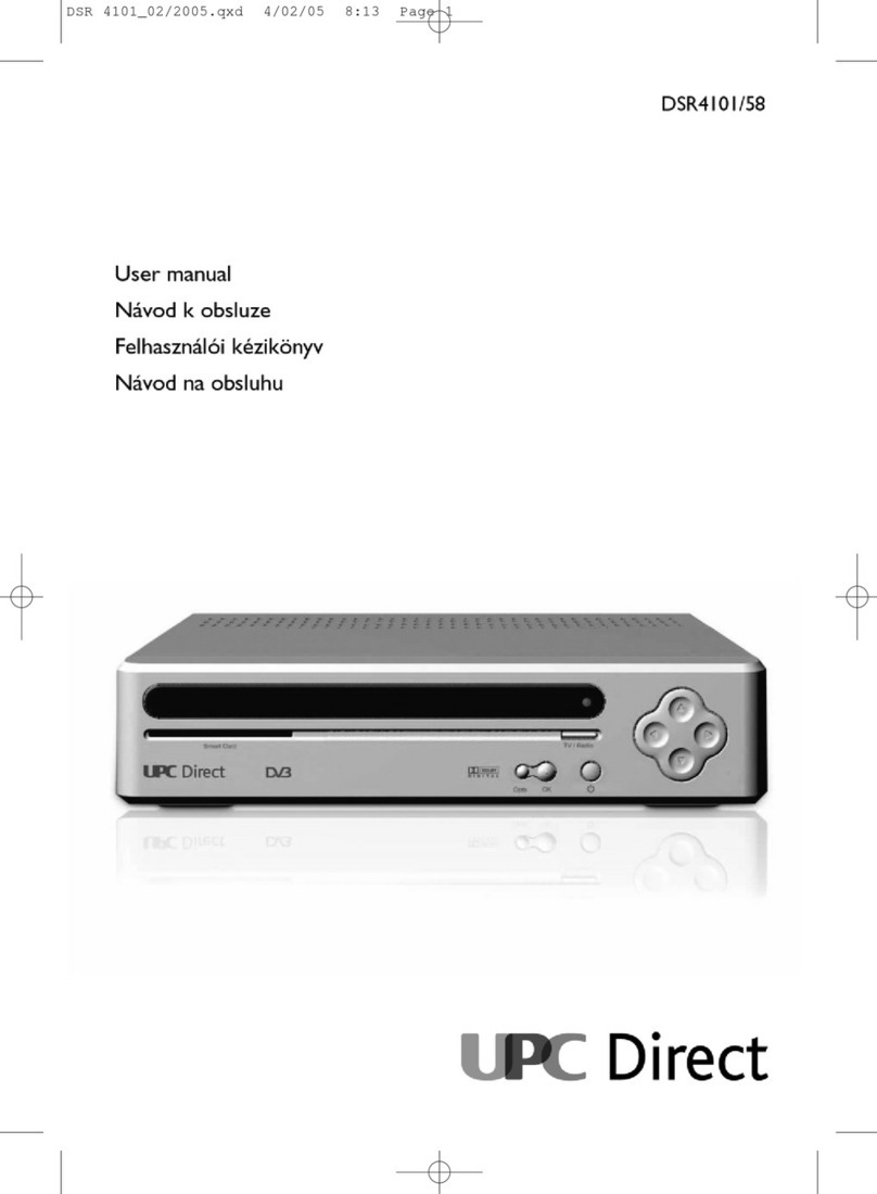 Philips UPC Direct DSR4101/58 User manual