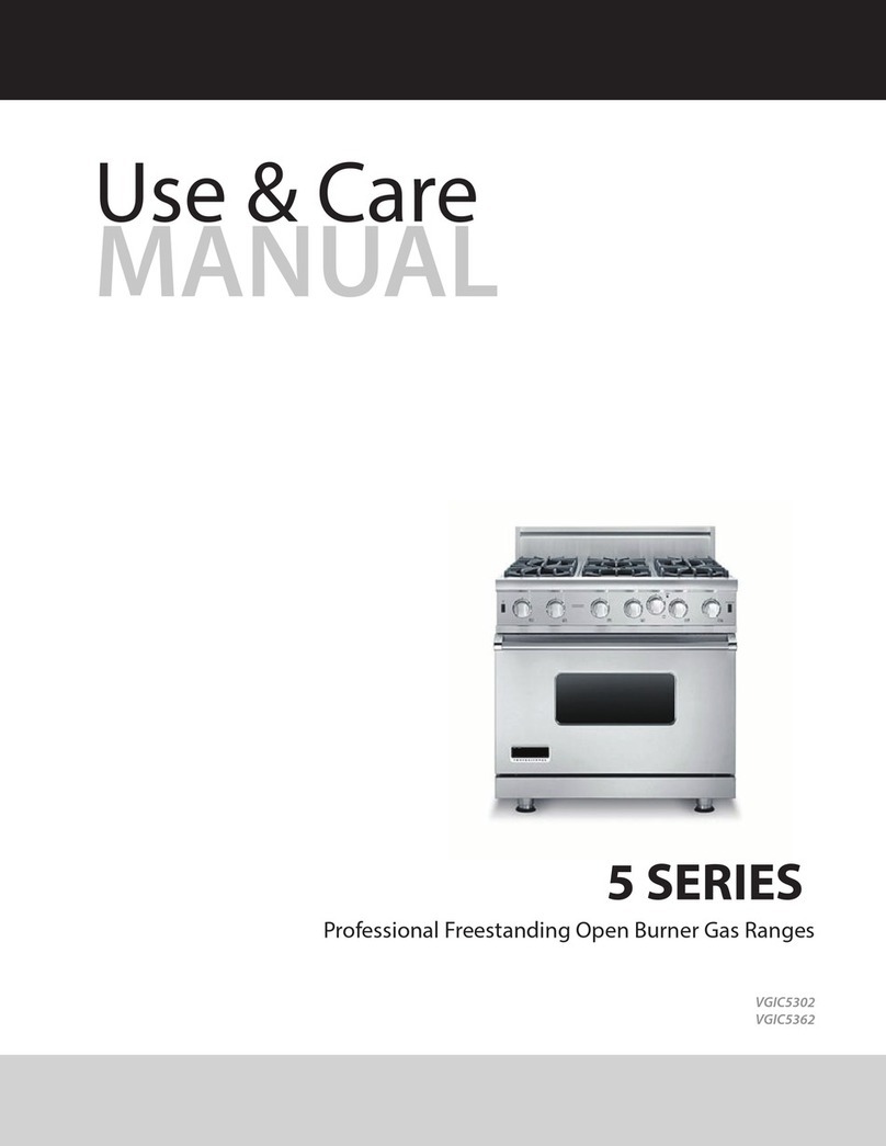 Viking Range VGIC5302 Use & care manual