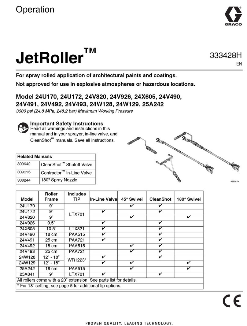 Graco JetRoller 24U170 Instruction Manual