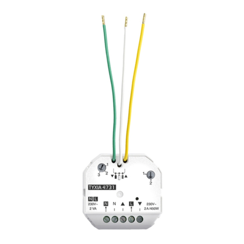 DELTA DORE TYXIA 4731 installation guide