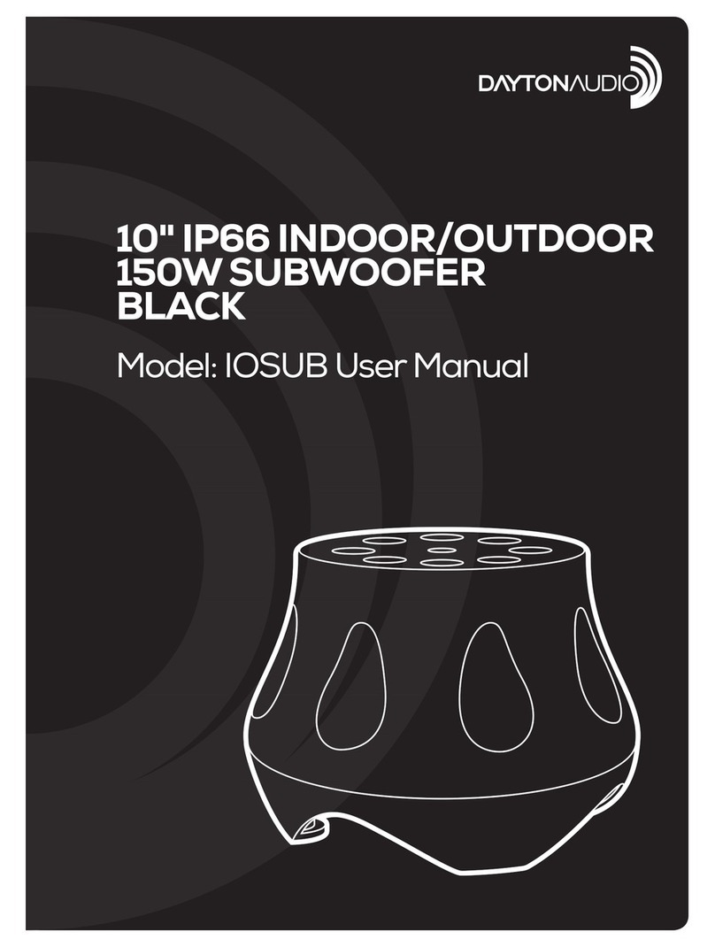 DaytonAudio IOSUB user manual