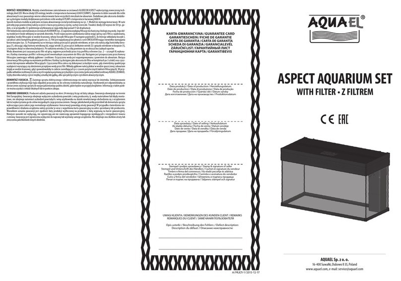 AQUA EL ASPECT Series user manual