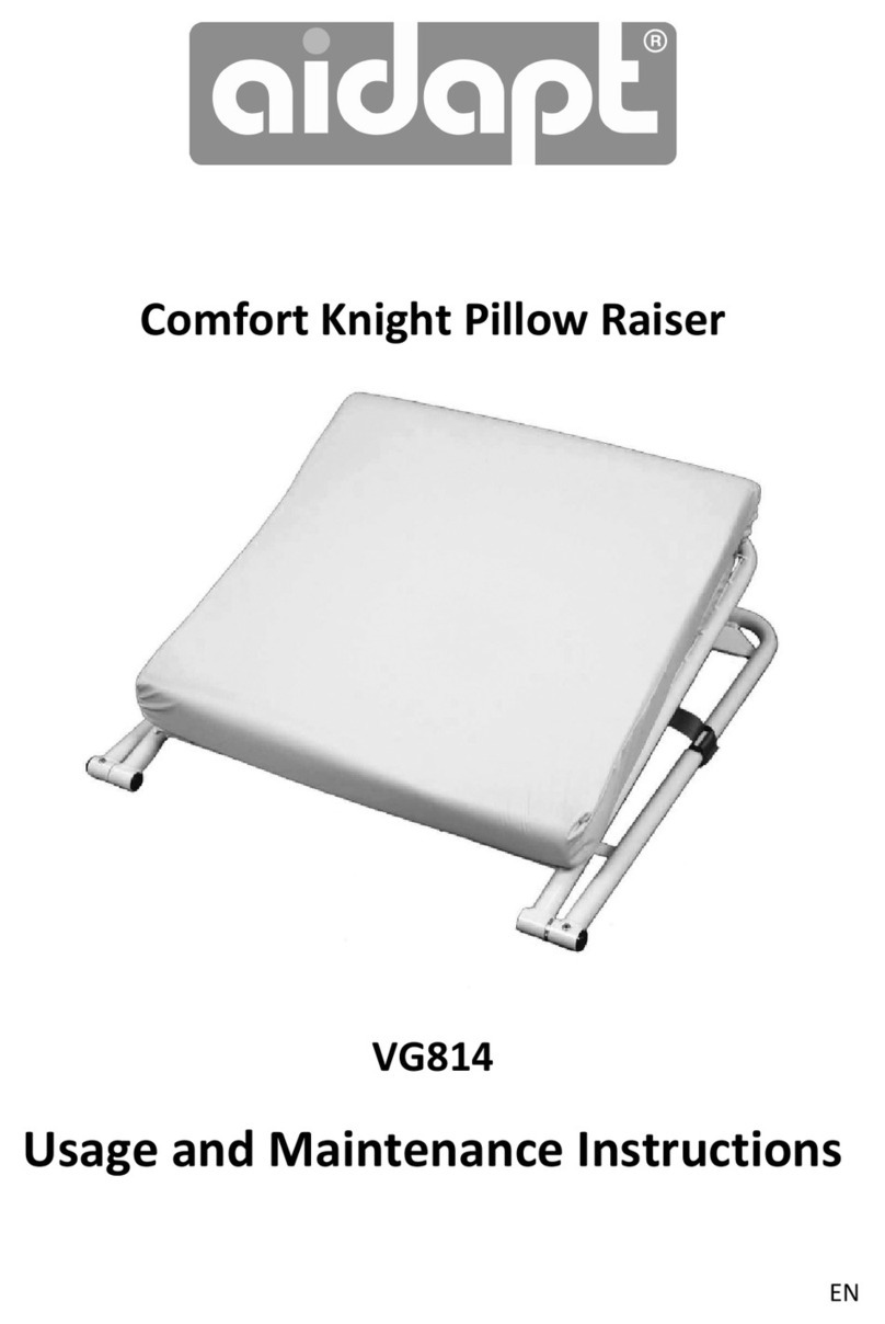 aidapt Comfort Knight VG814 Programming manual