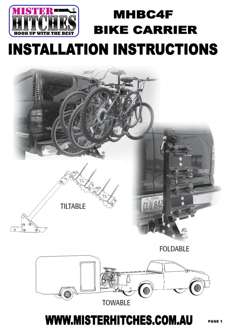 Mister Hitches MHBC4F installation instructions