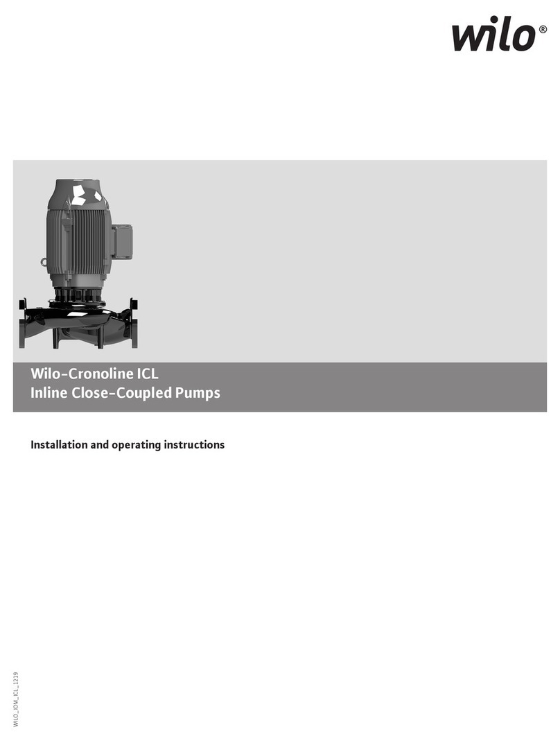 Wilo Cronoline ICL User manual