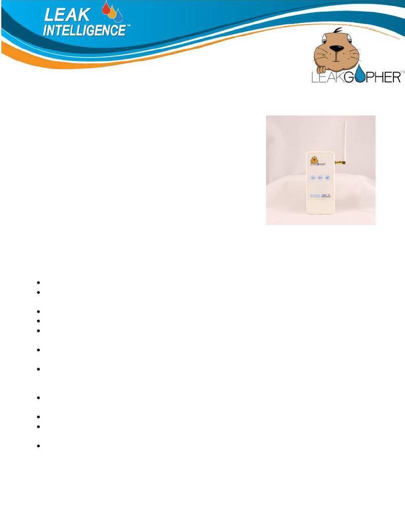 Leak intelligence Leak Gopher LGLPWLD user manual