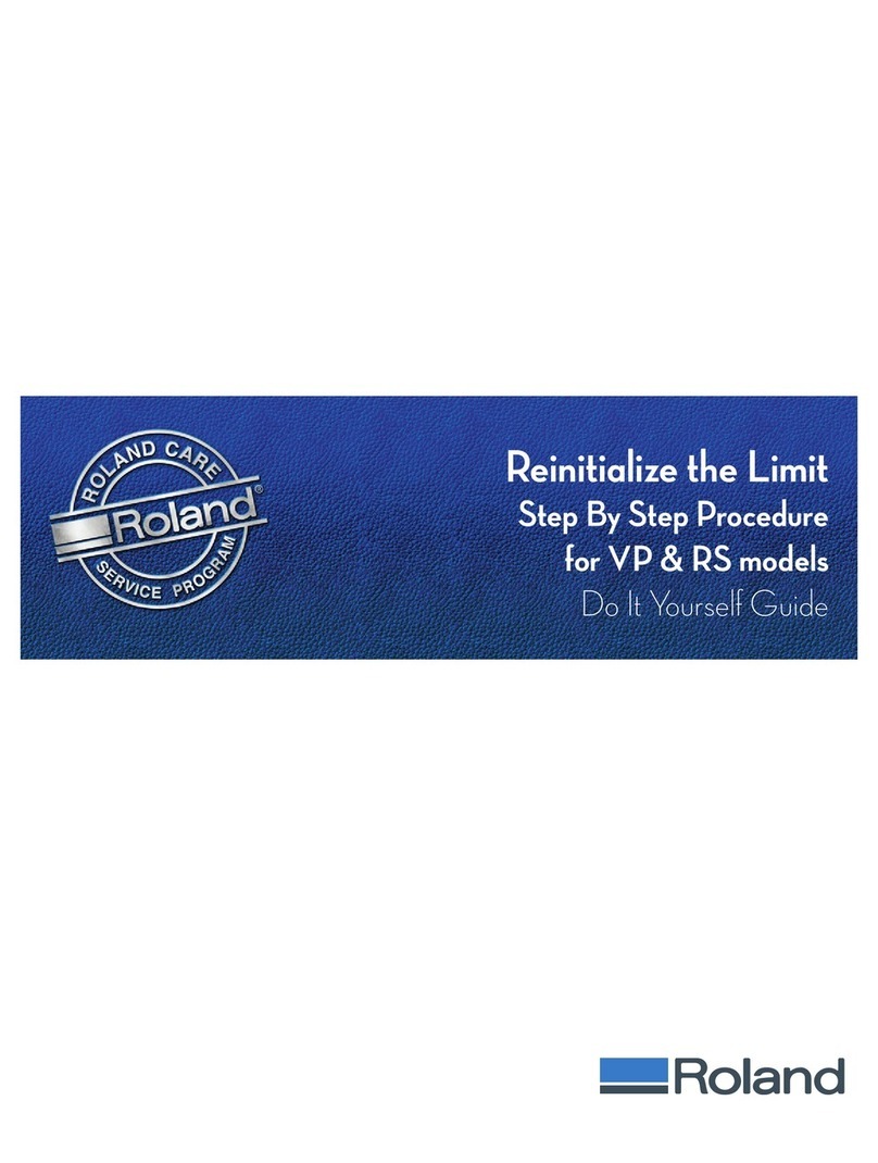 Roland VP Series User manual