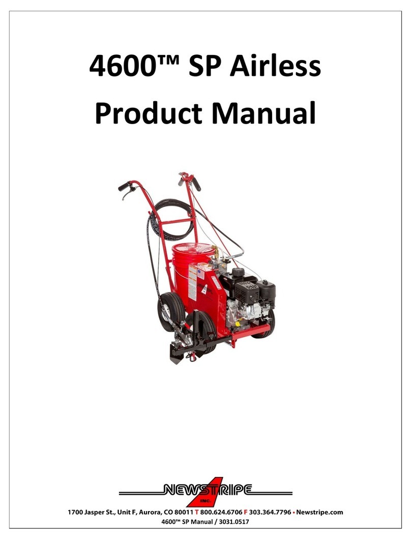 Newstripe 4600 SP Airless product manual