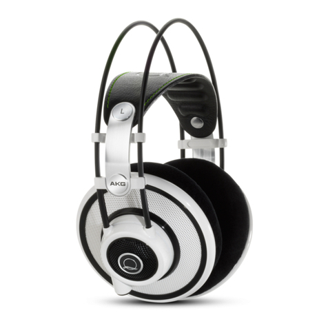 AKG Q701 User manual AKG Q701 User manual