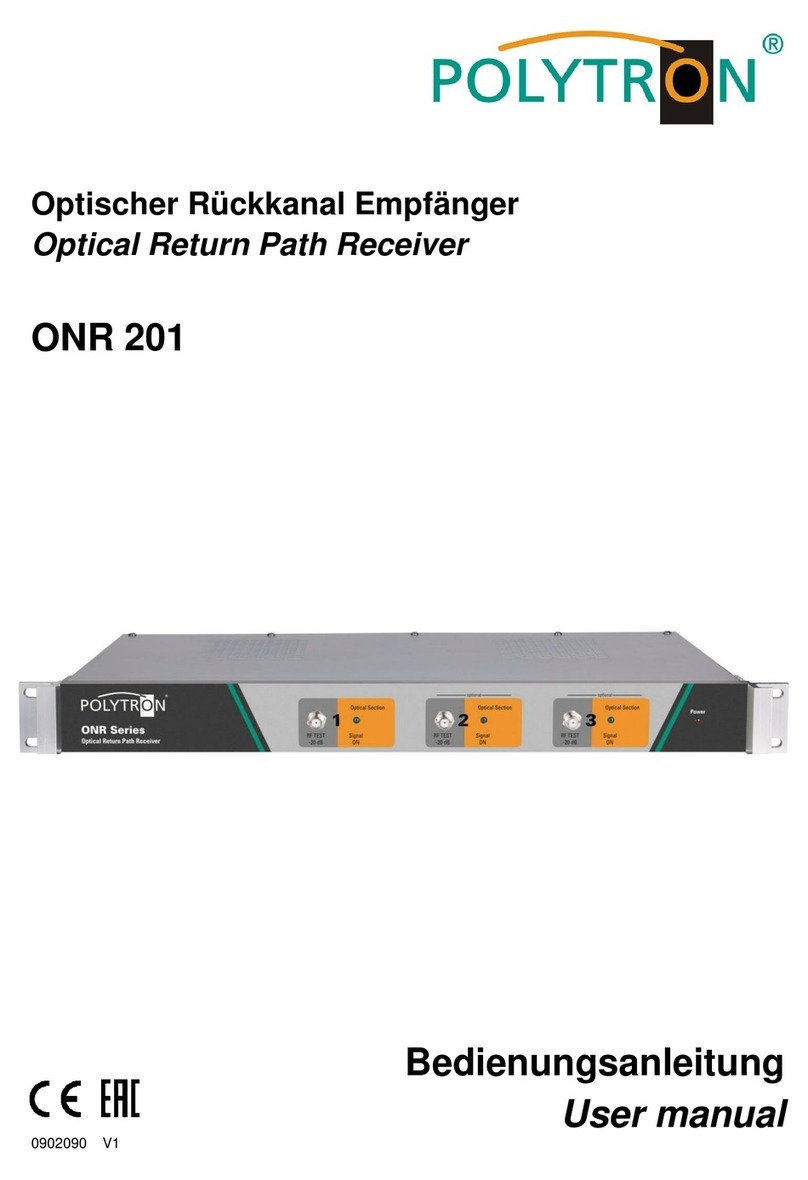 Polytron ONR Series user manual