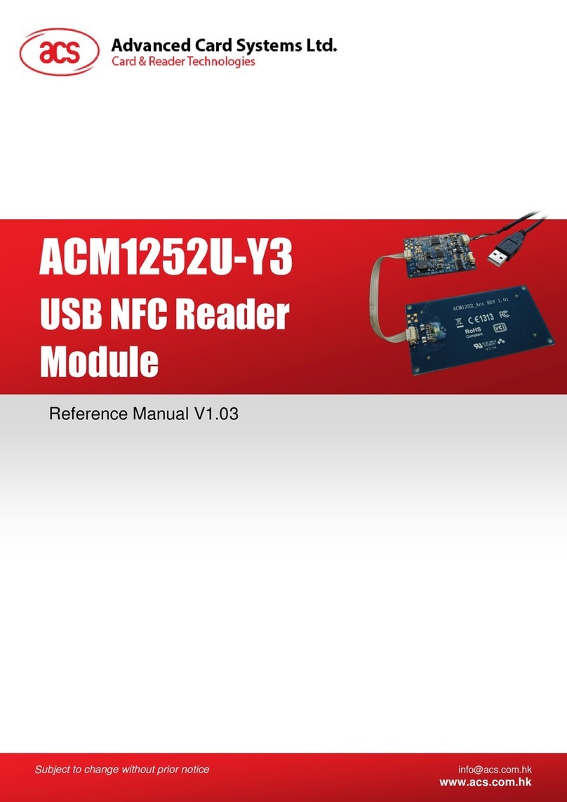 ACS ACM1252U-Y3 Reference manual