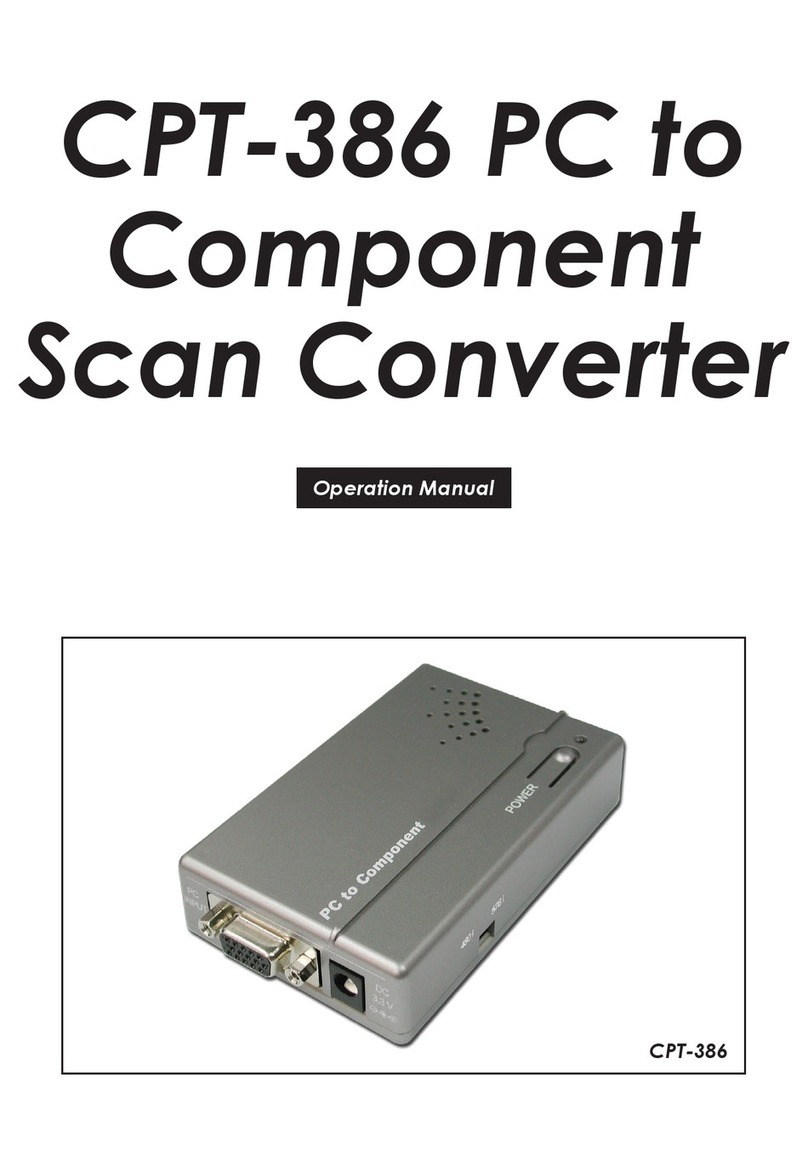 Cypress CPT-386 User manual