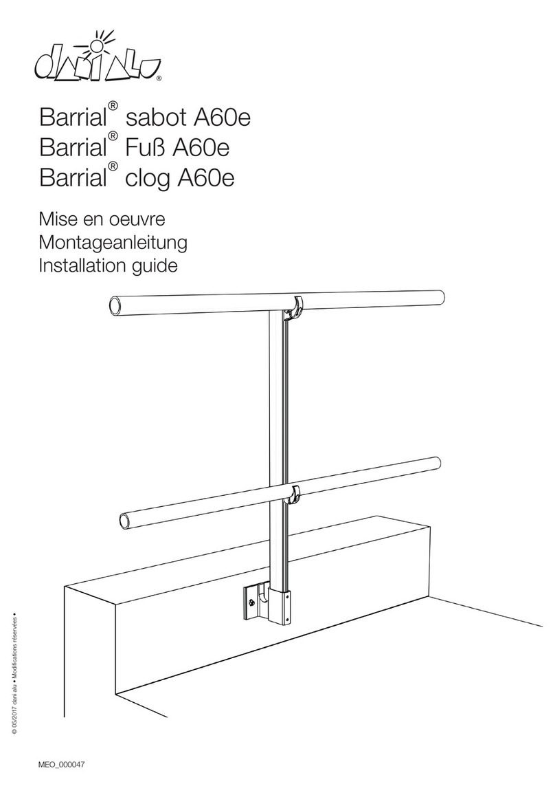 dani alu Barrial A60e installation guide