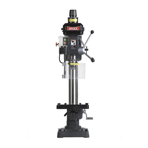Dake TB-16V Instructional manual