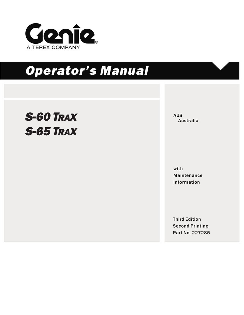 Genie S-65 User manual Genie S-65 User manual
