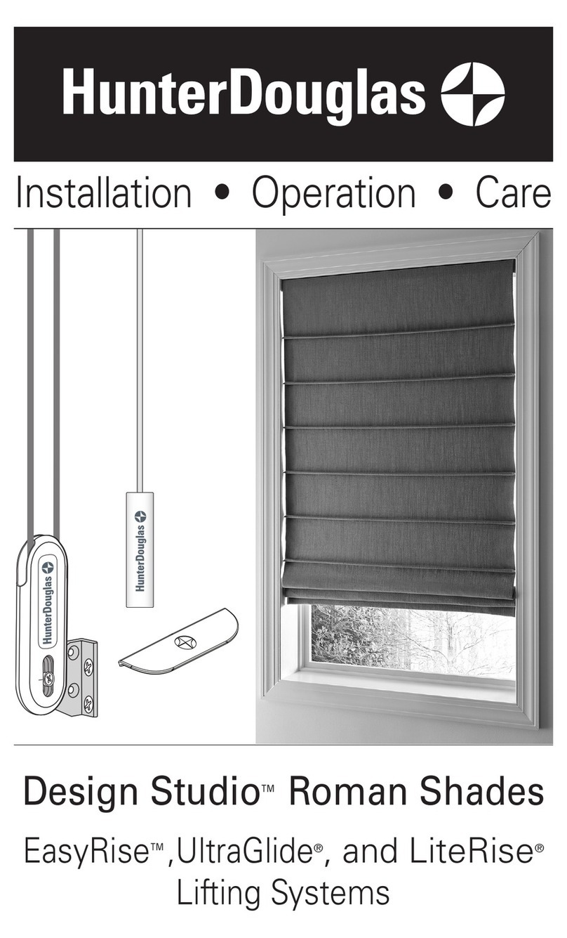 HunterDouglas Design Studio Parts list manual HunterDouglas Design Studio Parts list manual