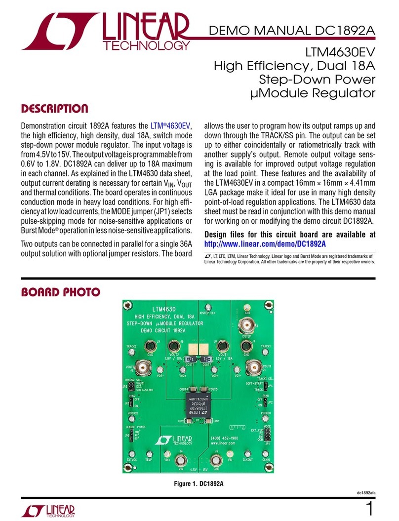 Linear Technology DC1892A Demo Manual