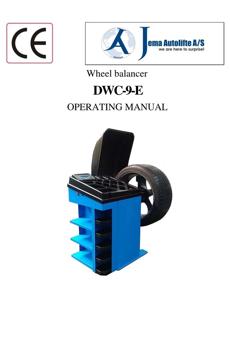 Jema Autolifte DWC-9-E User manual