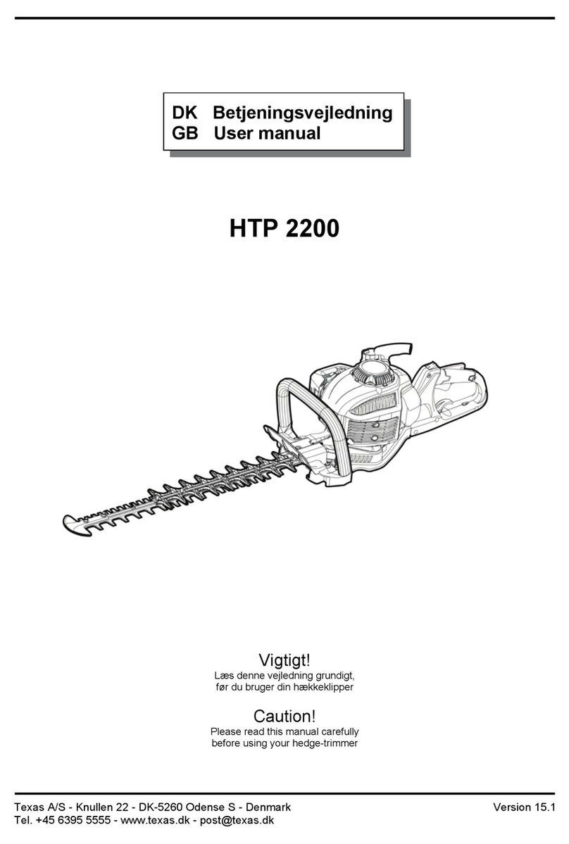 Texas A/S MPC 1500 user manual