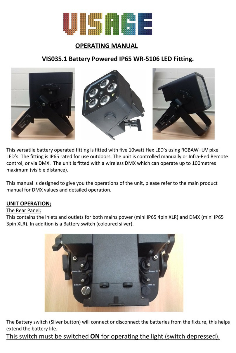ViSAGE WR-5106 operating manual