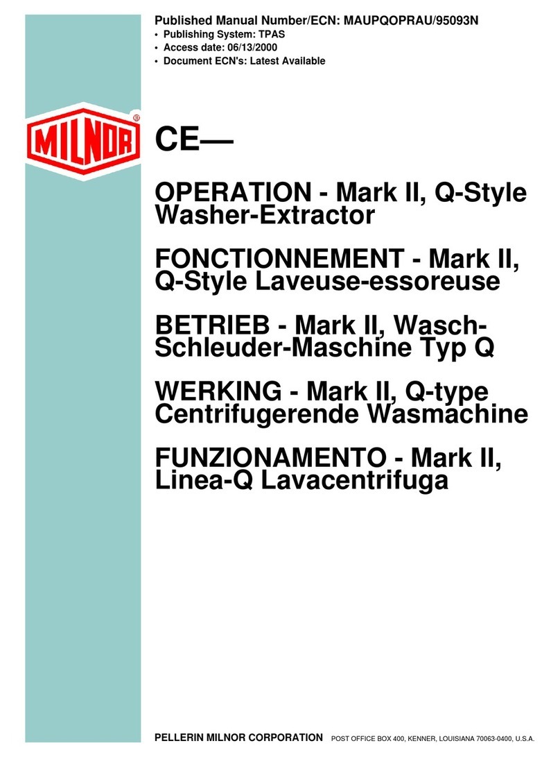 Milnor Mark II User manual