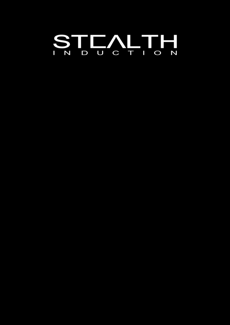 STEALTH INDUCTION PHANTOM 80 user manual STEALTH INDUCTION PHANTOM 80 user manual