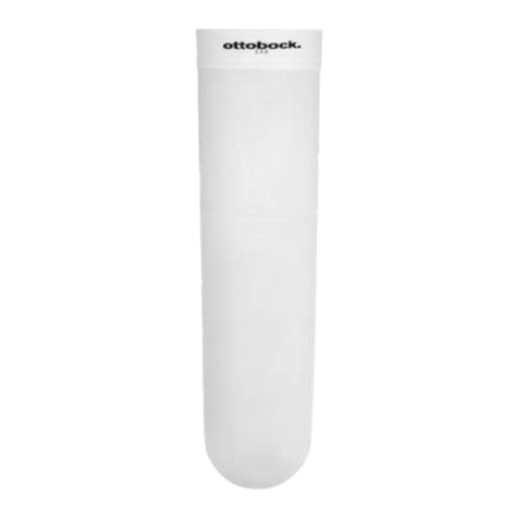 Otto Bock 453D4 Derma Seal forte User manual Otto Bock 453D4 Derma Seal forte User manual