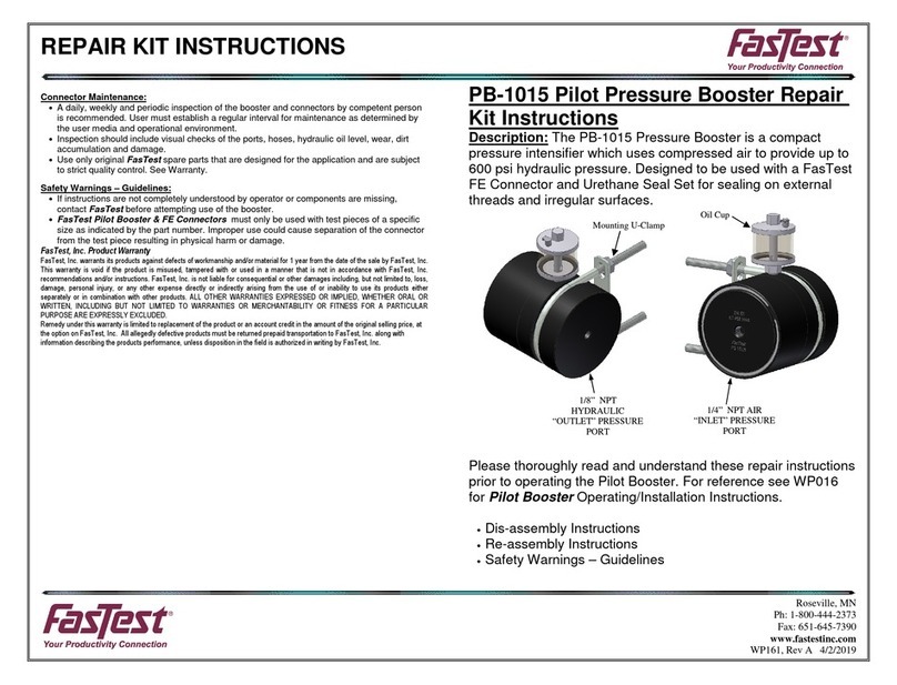 FasTest PB-1015 instructions