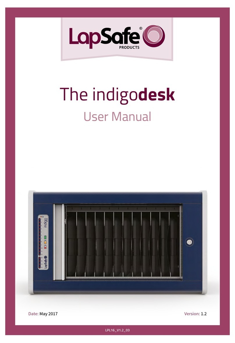 LapSafe indigodesk user manual LapSafe indigodesk user manual