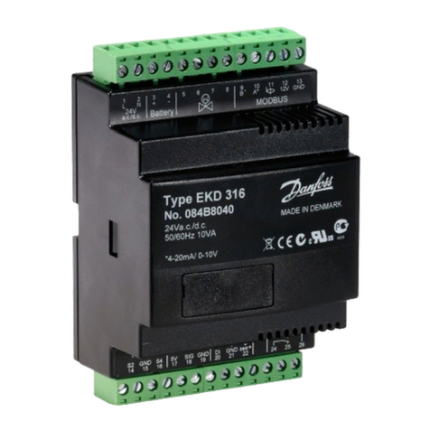 Danfoss EKD 316C Colibri installation guide