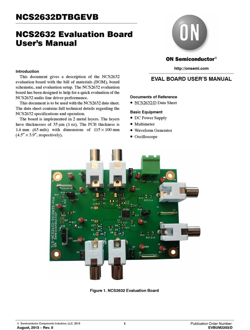 ON Semiconductor NCS2632 User manual
