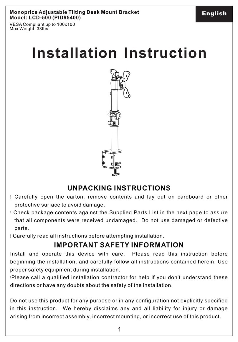 Solid Signal LCD-500 Installation instruction