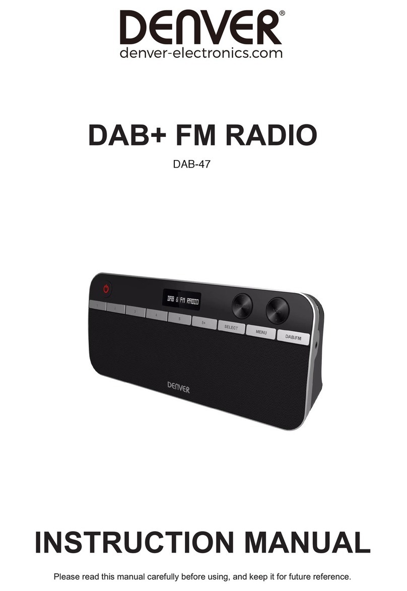 Denver Electronics DAB-47 instruction manual