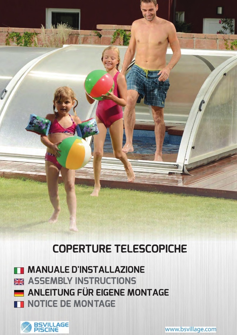 BSVILLAGE Coperture Telescopiche Assembly instructions