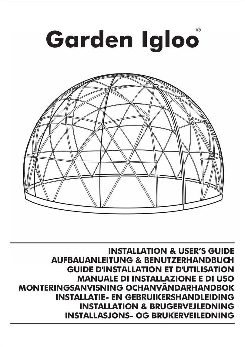 Gqrdenigloo Gqrden Igloo Pro Installation & user guide
