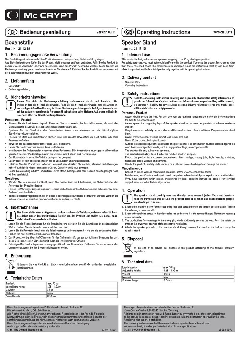 MC Crypt 31 13 15 User manual