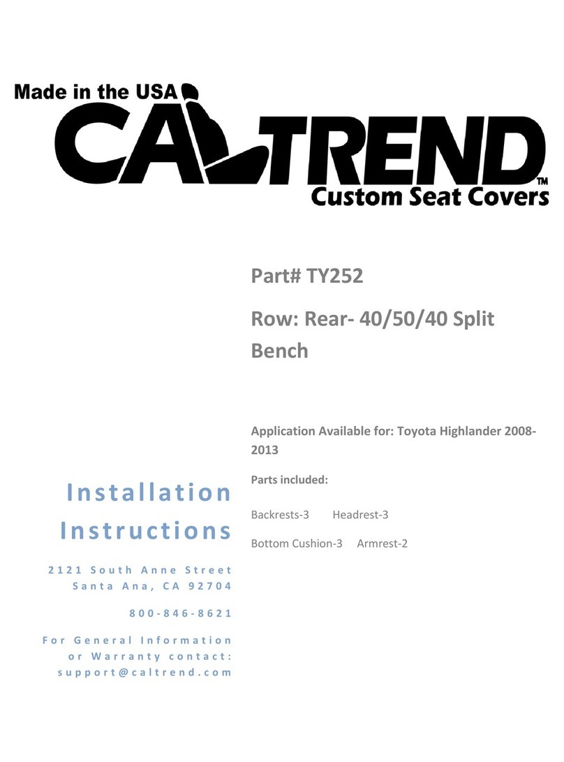 Caltrend TY252 installation instructions