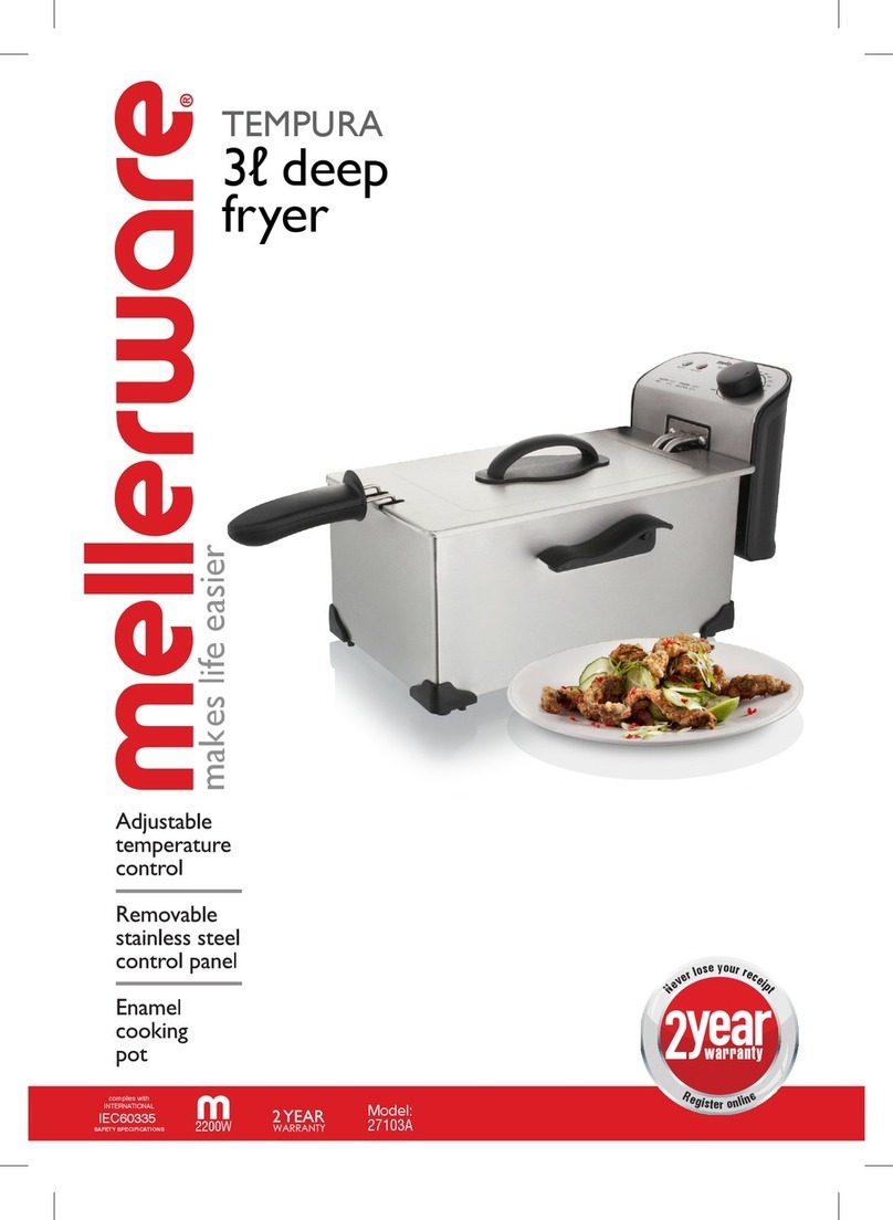 Mellerware TEMPURA 27103A quick guide