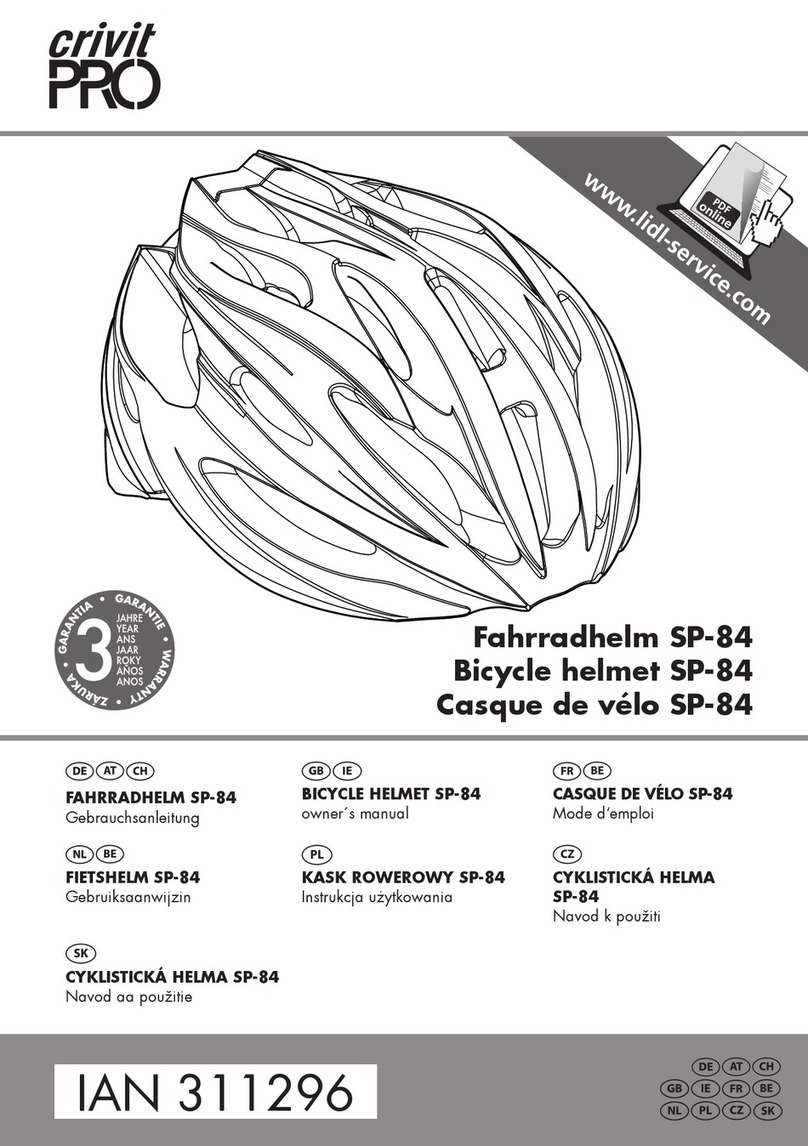 Crivit Pro SP-84 User manual