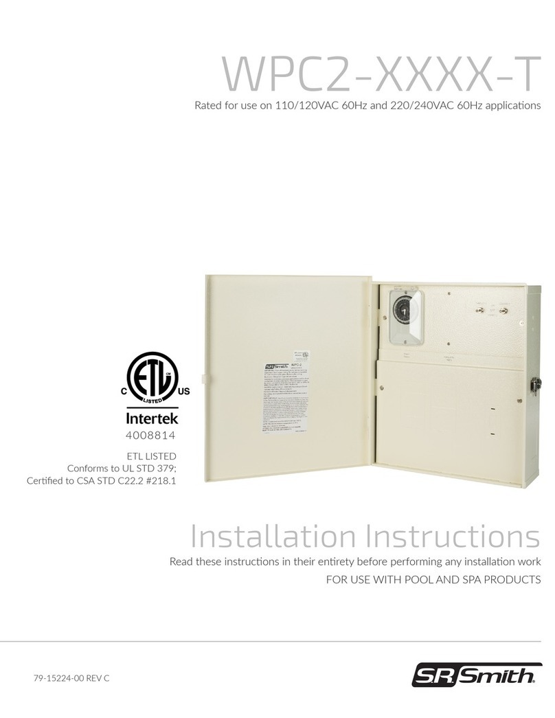 S.R.Smith WPC2 T Series installation instructions