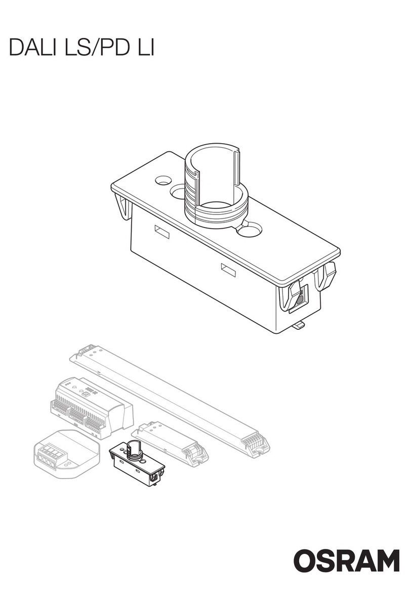 Osram DALI LS/PD LI User manual Osram DALI LS/PD LI User manual