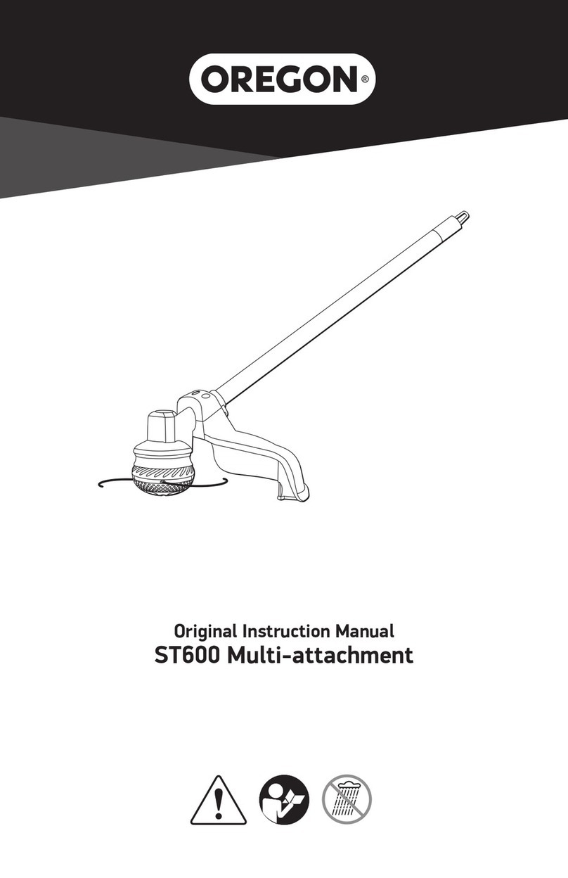 Oregon ST600 Multi-attachment instruction manual