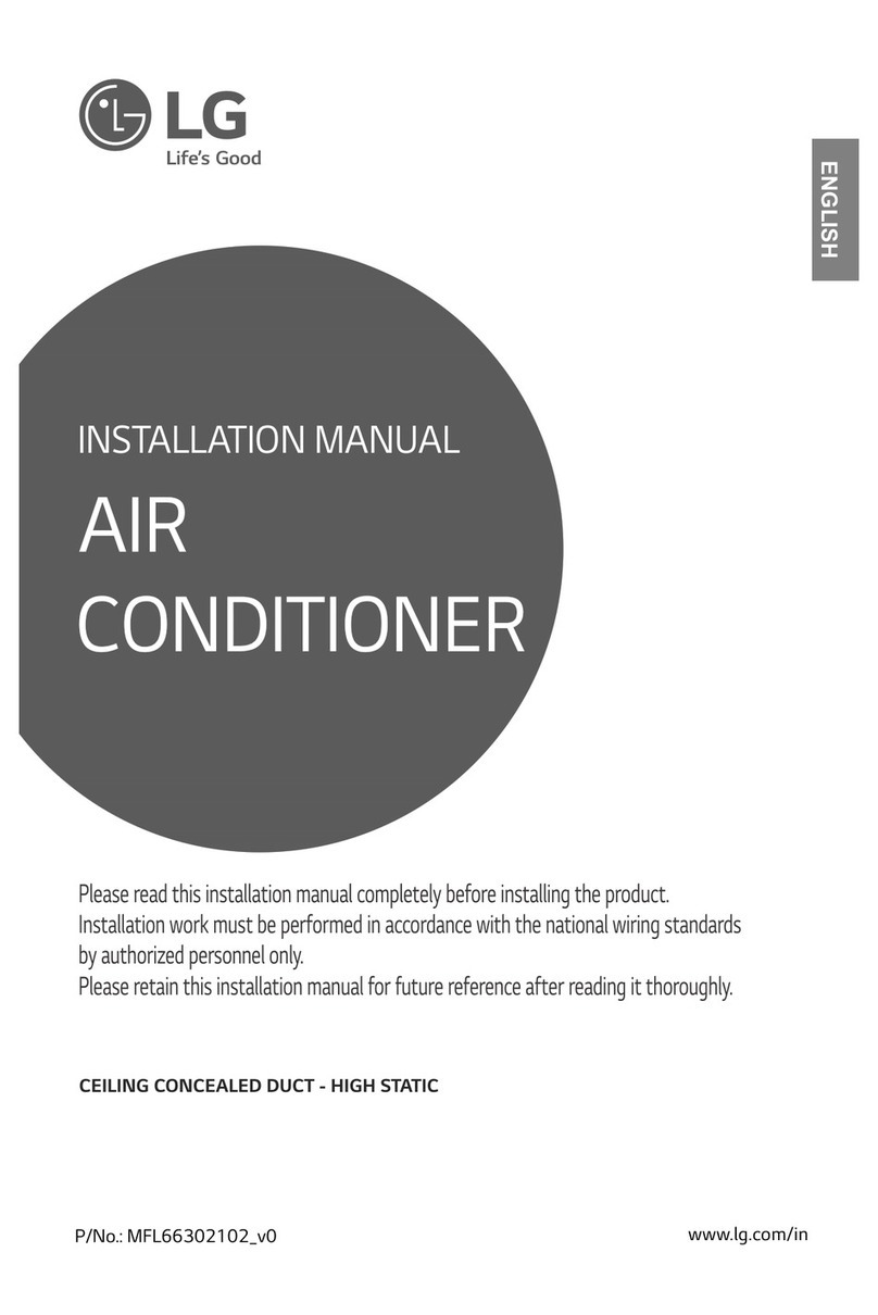 LG MULTI V JRNU28GBGA3 User manual