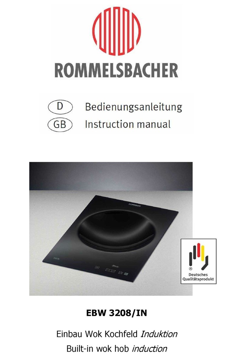 Rommelsbacher EBW 3208/IN instruction manual