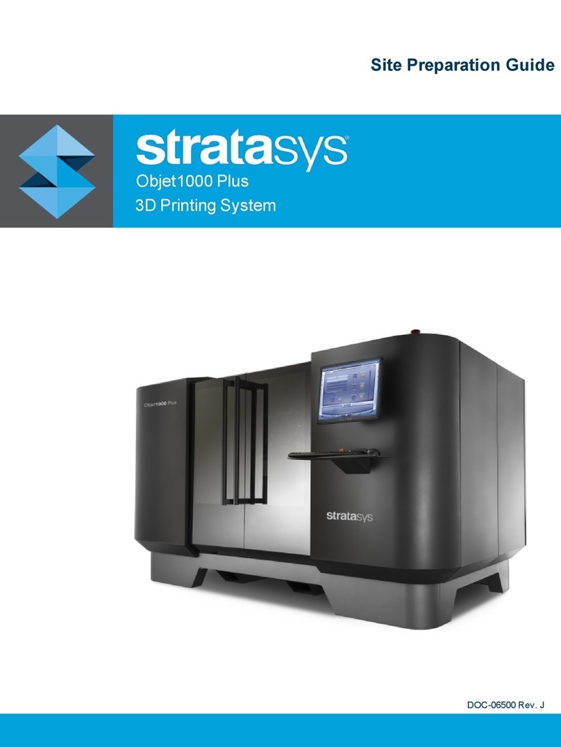 Stratasys Objet1000 Plus Operating instructions